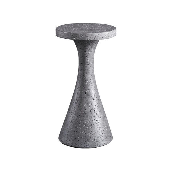 Baylor Gray Cast Concrete  Accent Table, image 1