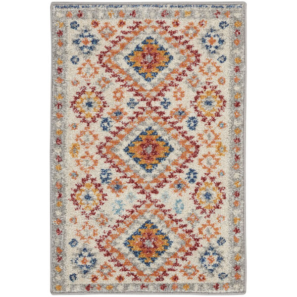 Passion Ivory Multicolor Area Rug, image 1