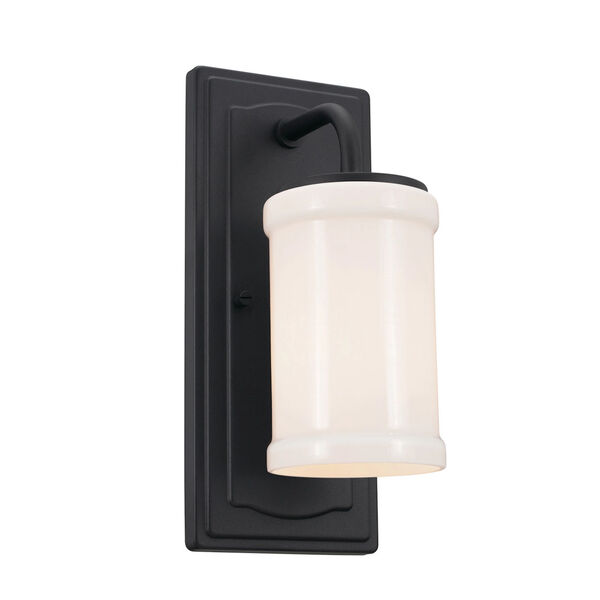 Homestead Textured Black One-Light Wall Sconce, image 1