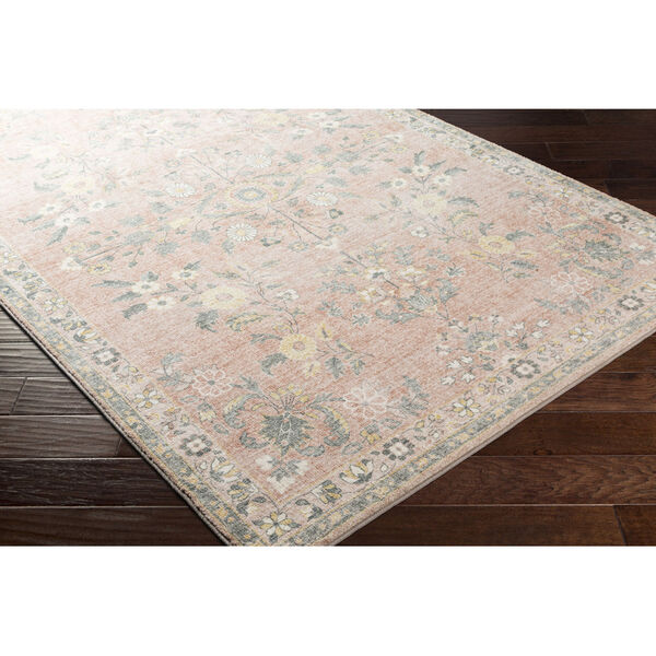 Erin Cream, Pale Pink and Butter Runner: 2 Ft. 6 In. x 7 Ft. 6 In. Area Rug, image 3