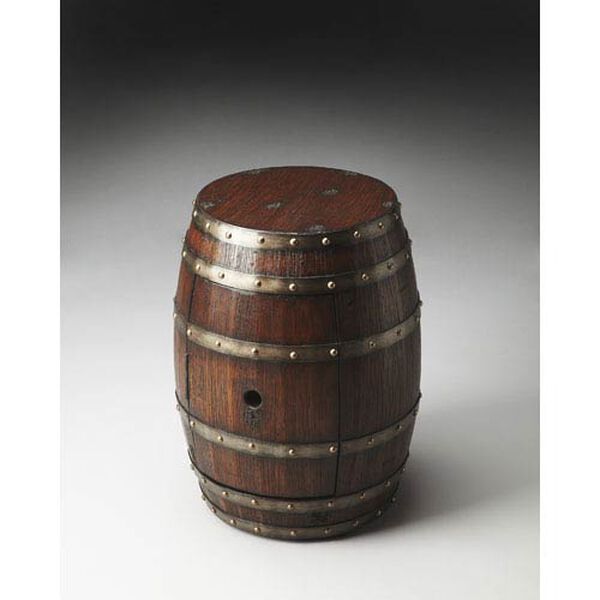 Calumet Rustic Barrel Table, image 1