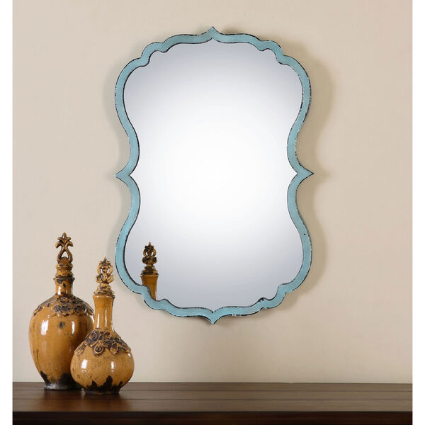 Nicola Light Blue Mirror, image 1