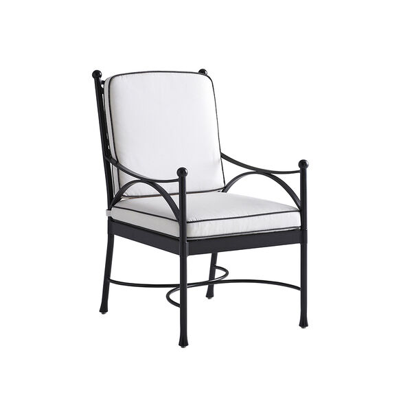 Pavlova Graphite and White Dining Chair, image 1