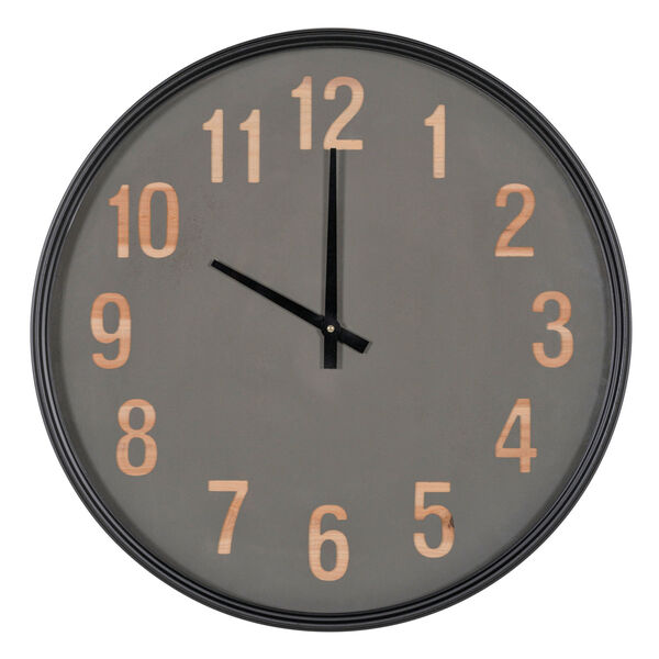 Jackson Black Wall Clock, image 2