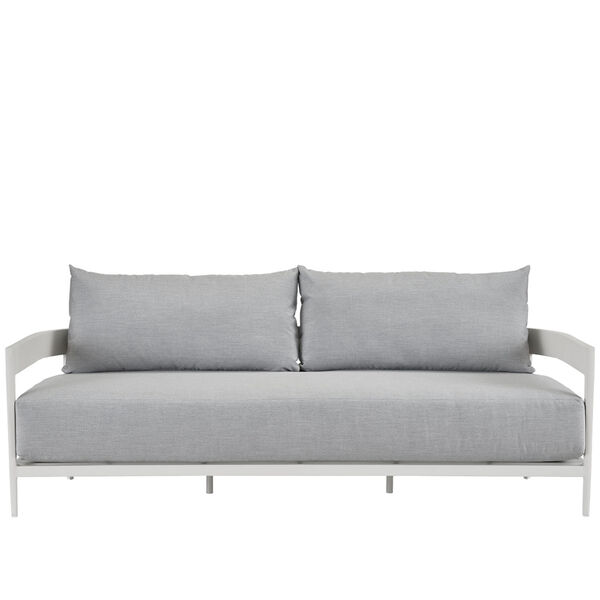 South Beach Chalk White Aluminum  Sofa, image 1