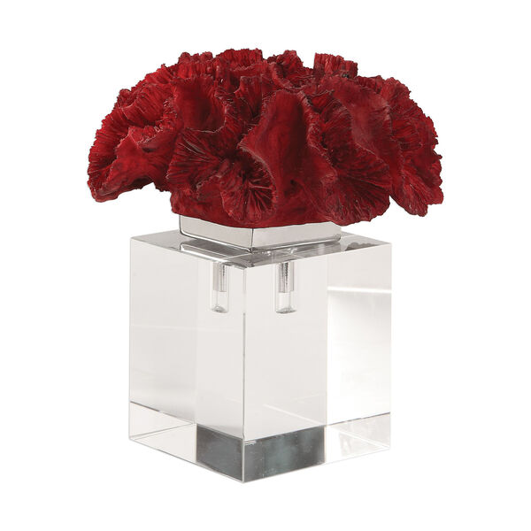 Red Coral Cluster Decorative Accessory, image 1