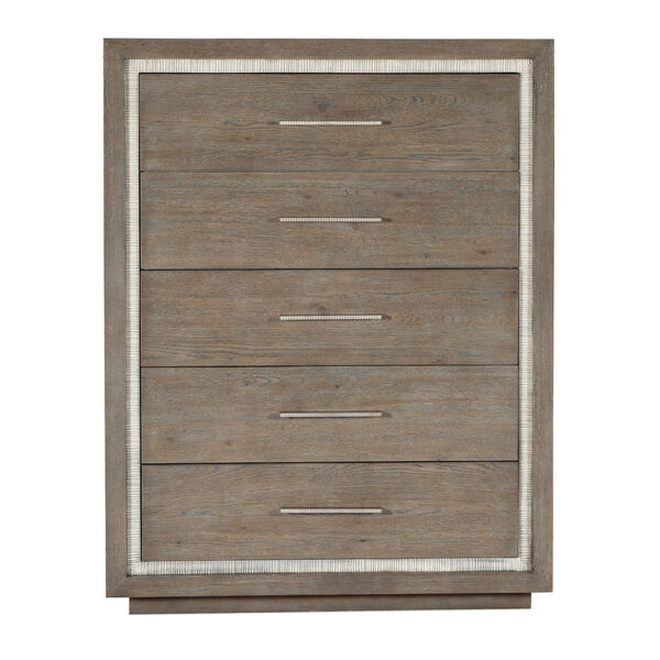 Serenity Gray Wash Five Drawer Chest, image 2