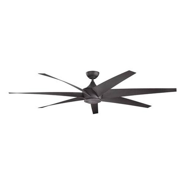Hammersmith Distressed Black 80-Inch Ceiling Fan, image 1