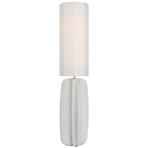 Alessio Plaster White Two-Light Medium Floor Lamp by Kelly Wearstler, image 1