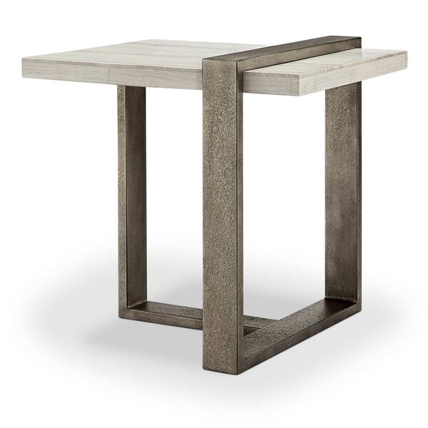 Wiltshire Sea Shell Rectangular End Table, image 1