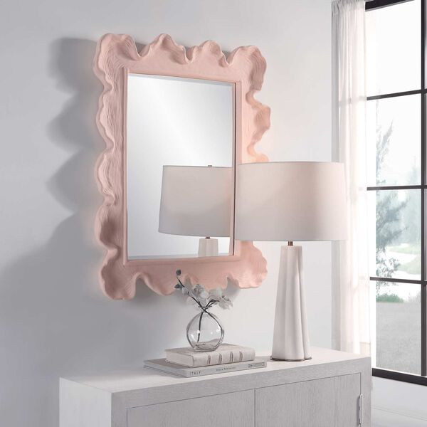 Rosewater Sea Pink Wall Mirror, image 3