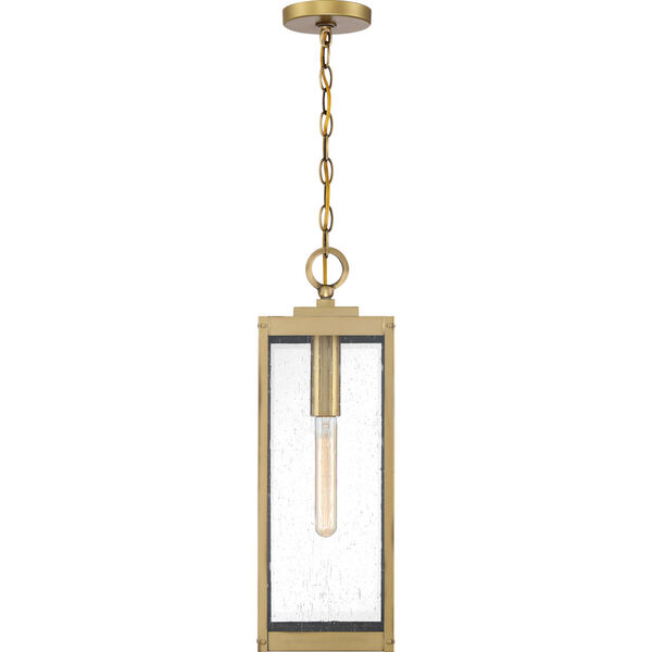 Westover Antique Brass One-Light Outdoor Pendant, image 4