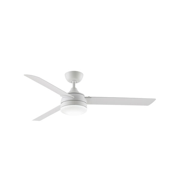 Xeno Wet Matte White LED Ceiling Fan, image 1