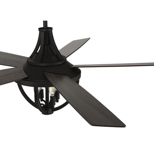 Nash Flat Black 56-Inch LED Ceiling Fan, image 6