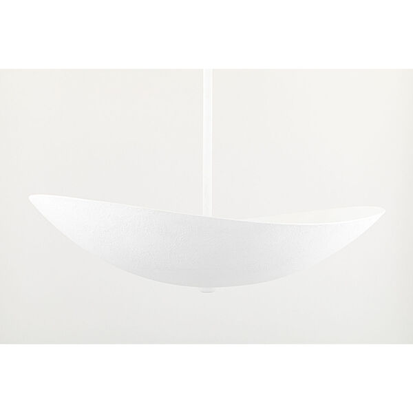 Fabius White Plaster Eight-Light LED Large Pendant, image 3