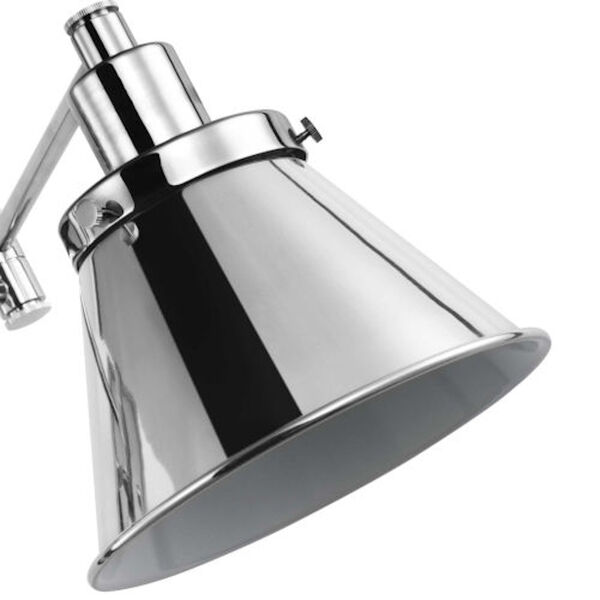 Bryant Polished Nickel One-Light Wall Sconce, image 3