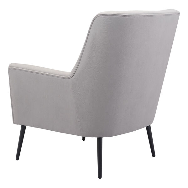 Ontario Gray and Black Accent Chair, image 6