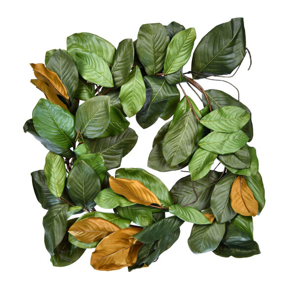 Green 30-Inch Magnolia Wreath, image 1