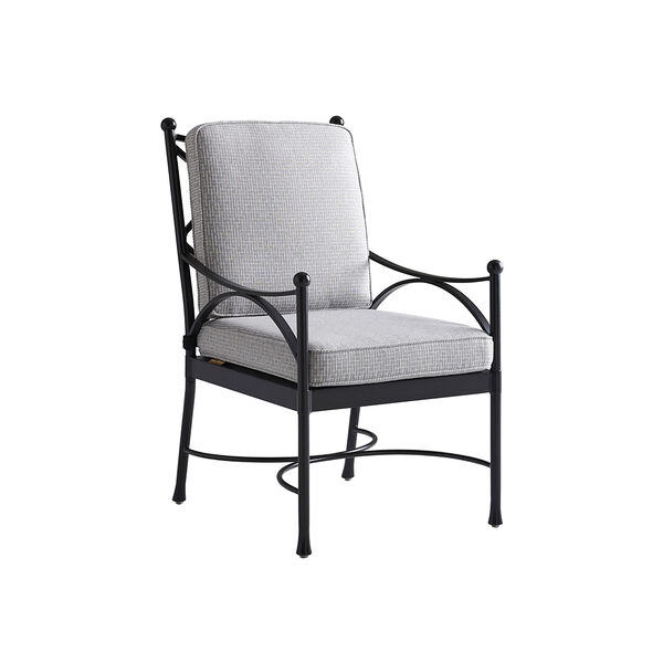 Pavlova Graphite and Gray Dining Chair, image 1