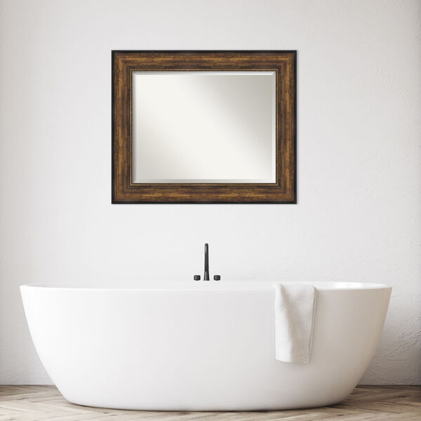 Bronze 36W X 30H-Inch Bathroom Vanity Wall Mirror, image 3