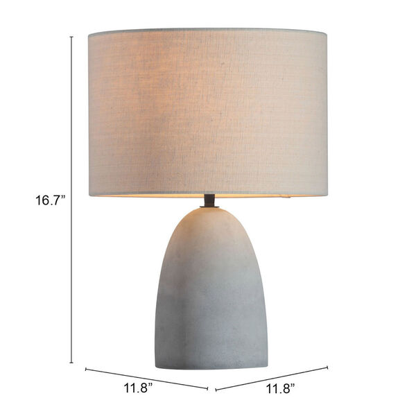Vigor Beige and Gray One-Light Table Lamp, image 5
