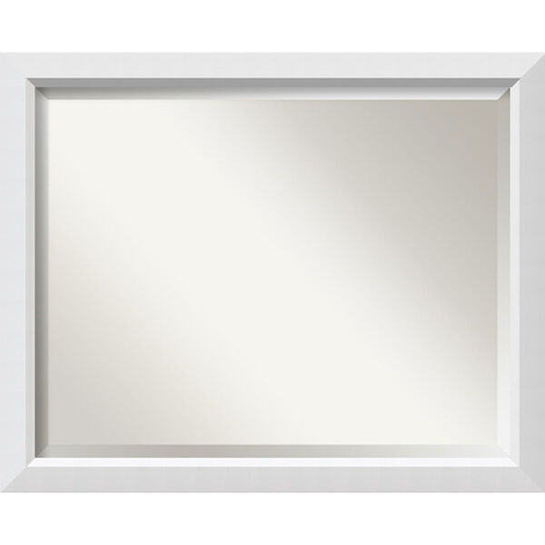 White 31 x 25-Inch Large Vanity Mirror, image 1