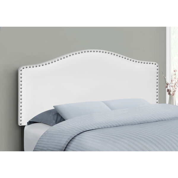 White and Black Full Size Headboard, image 2