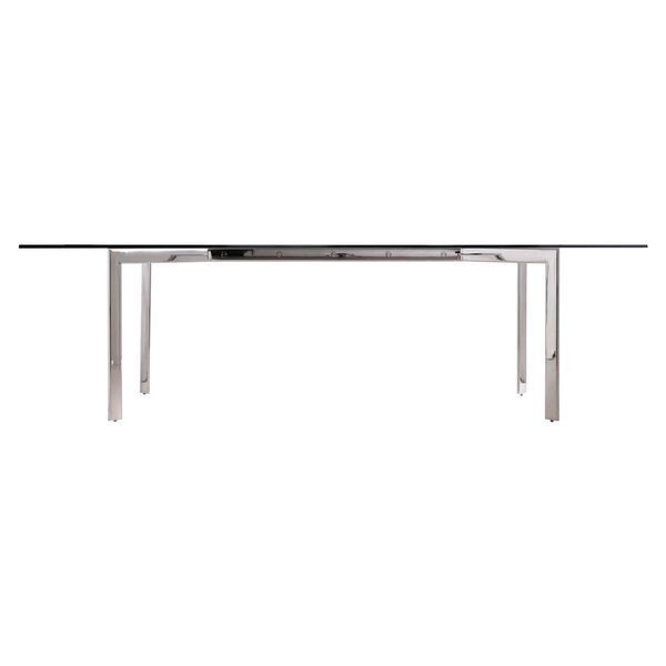 Cristobal Polished Stainless Steel Dining Table, image 3