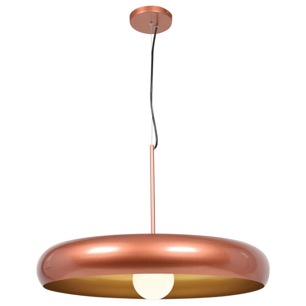 Bistro Copper and Gold 24-Inch LED Pendant, image 2