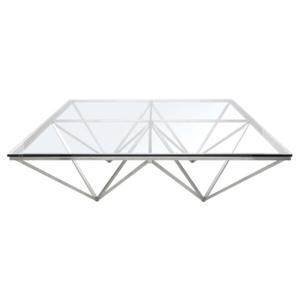 Origami Clear Coffee Table, image 2