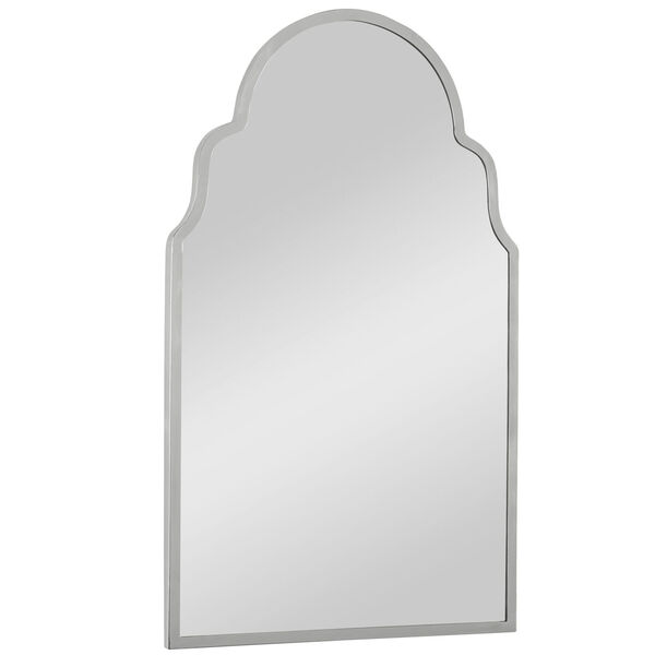 Brayden Polished Nickel Arch Mirror, image 4