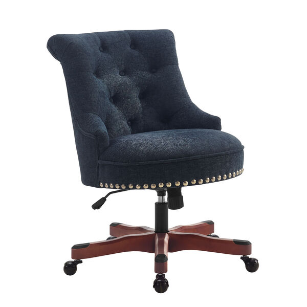 Parker Dark Blue Office Chair, image 3