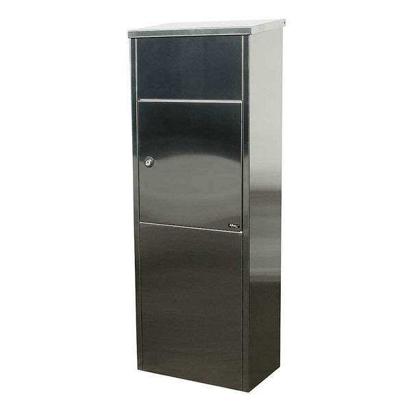 Allux Series 600 Stainless Steel Top Loading Parcel Box, image 1