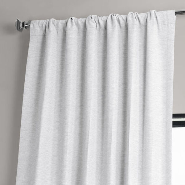 Chalk Off White 96 x 50 In. Blackout Curtain Single Panel, image 4