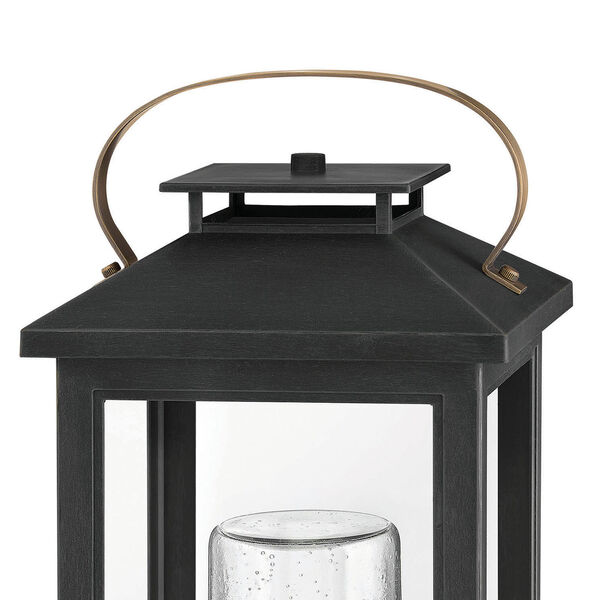 Atwater Black One-Light Outdoor Pier Mount, image 4