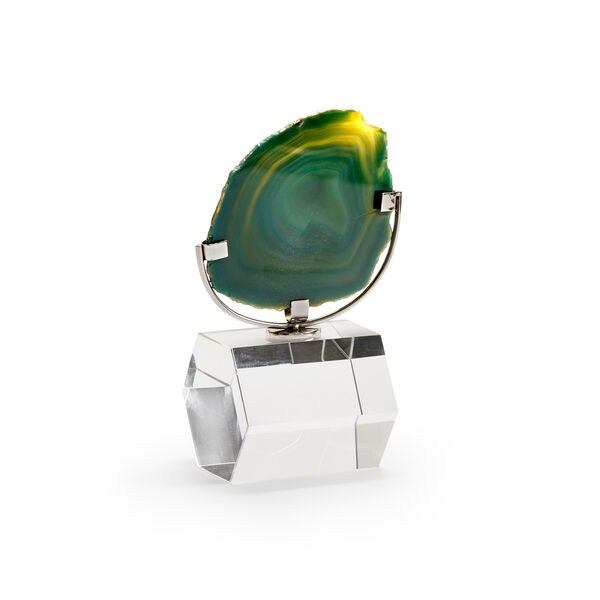 Green Agate on Stand- Small, image 1