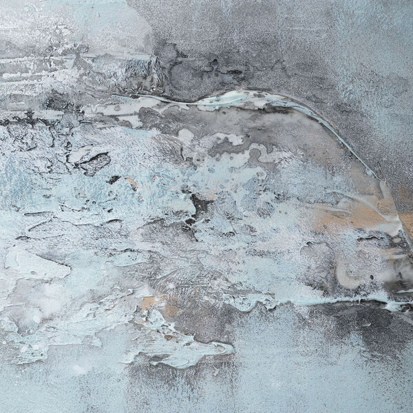 Ocean Swell Beige Painted Metal Art, Set of 3, image 5