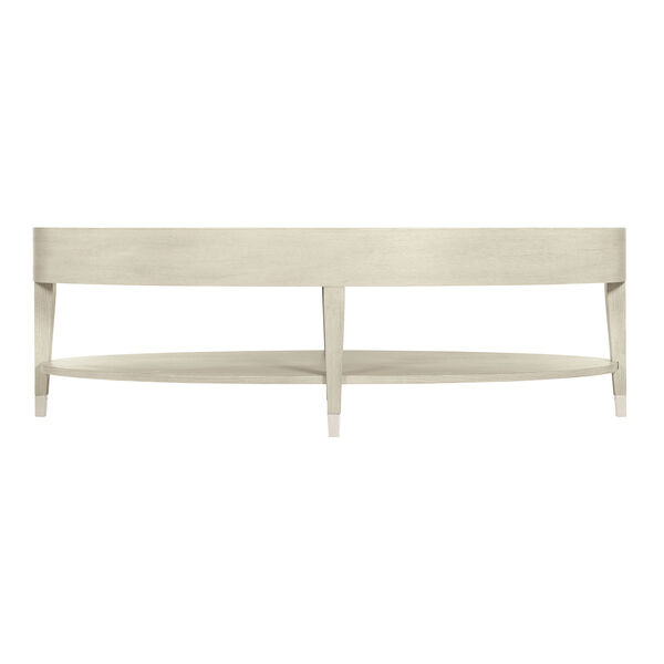 Silver East Hampton Oval Cocktail Table, image 1