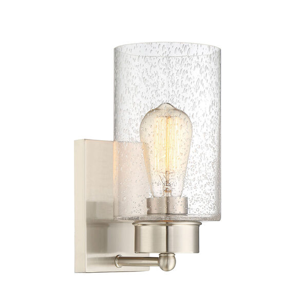 Nicollet Brushed Nickel One-Light Wall Sconce, image 2