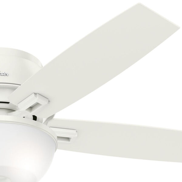 Donegan Fresh White 52-Inch Two-Light LED Ceiling Fan, image 6