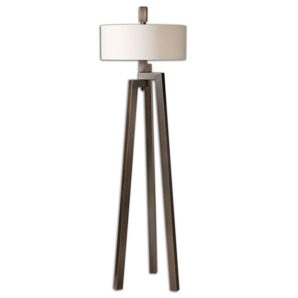 Mondovi Brushed Bronze Two-Light Floor Lamp, image 3