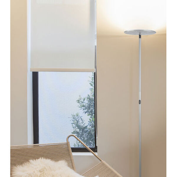 Sky Silver Integrated LED Floor Lamp, image 5
