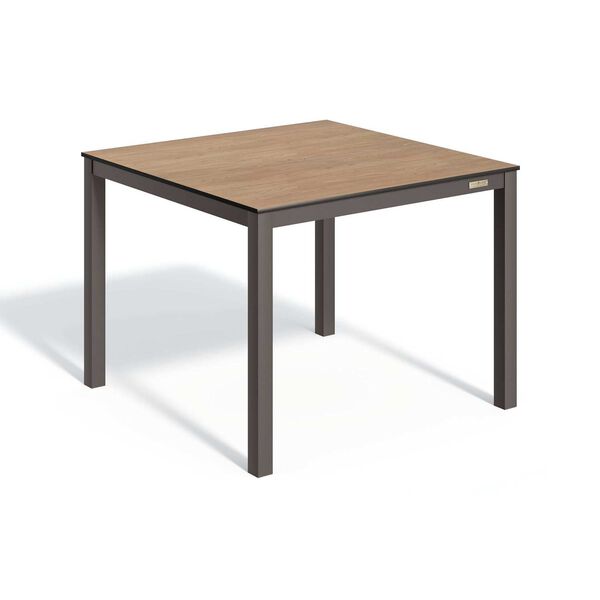 Travira Brown Black Outdoor Dining Table, image 1