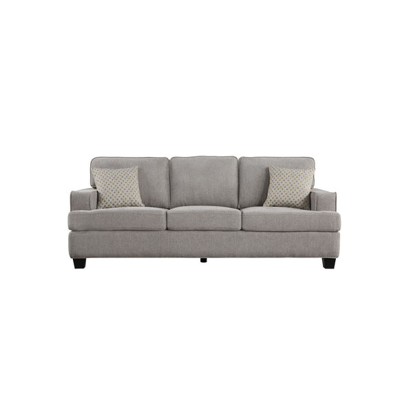 Linden Grey 86-Inch Sofa, image 5