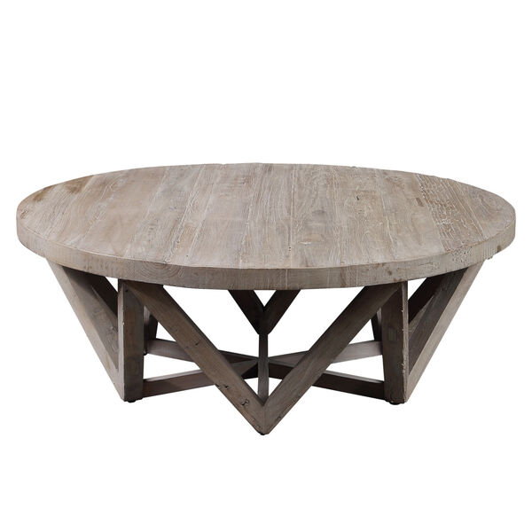 Uttermost Kendry Wood 48 Inch Round, 48 Coffee Table Outdoor