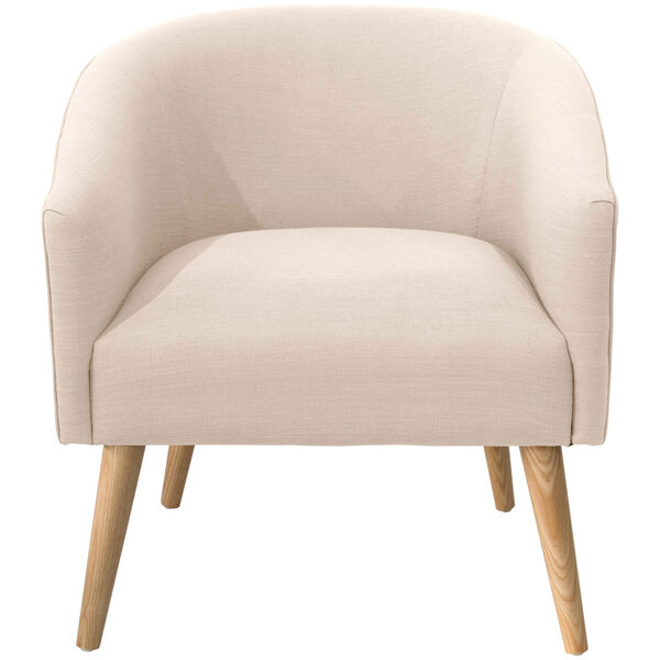 Linen Talc 31-Inch Deco Chair, image 2