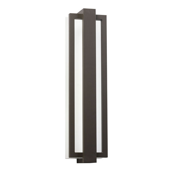 Sedo Architectural Bronze 6-Inch 12 LED Light Outdoor Small Wall Sconce, image 1