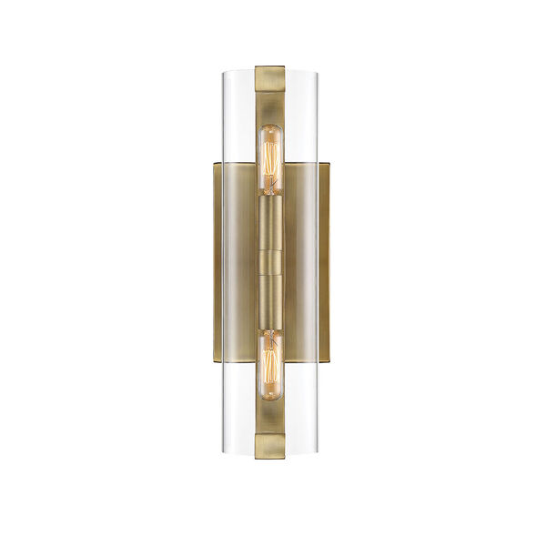 Winfield Warm Brass Two-Light Sconce, image 5