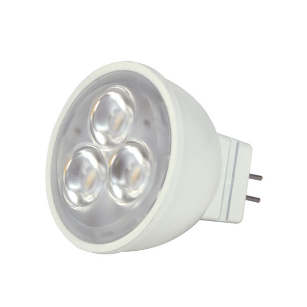 SATCO LED MR11 Bi 3 Watt MR LED Bulb with 5000K 210 Lumens 80 CRI and 25 Degrees Beam 12 Volt, image 2