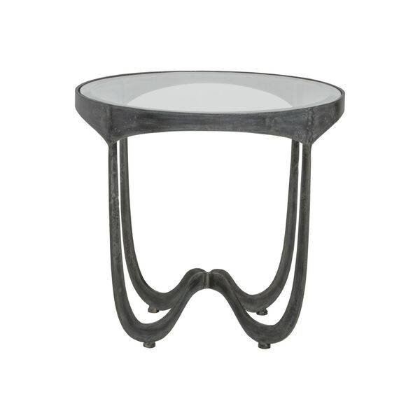 Metal Designs Black Sophie Round End Table, image 2